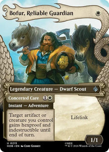 Image for Bofur, Reliable Guardian (Showcase) (215) (HOB) - Magic: The Gathering