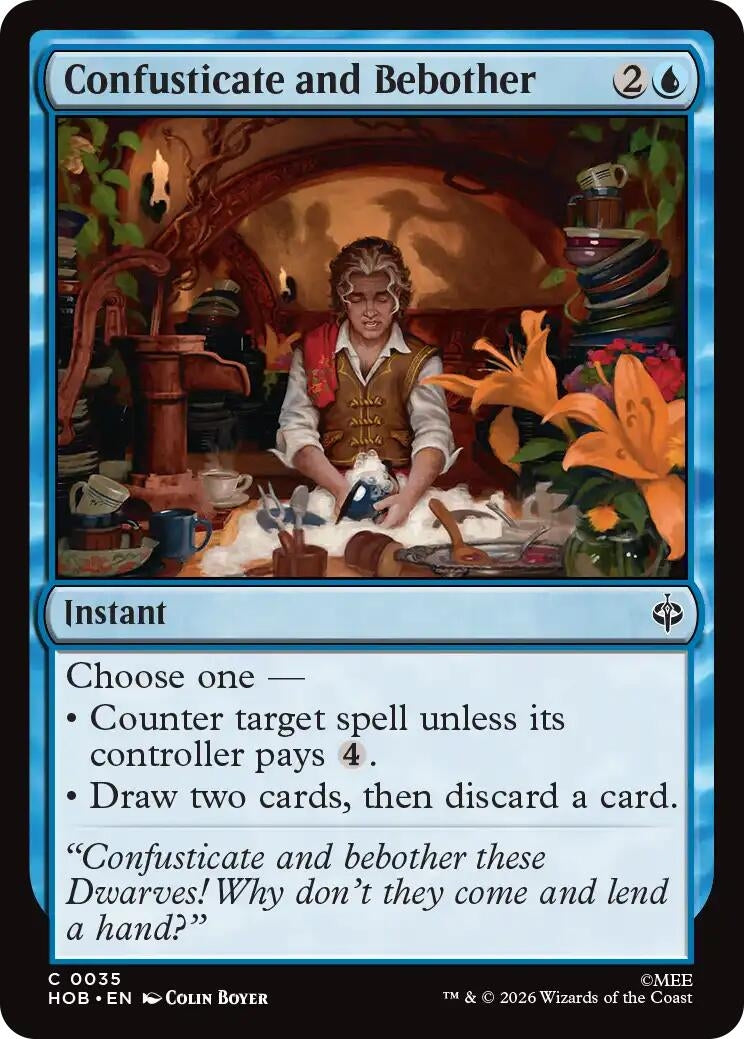 Image for Confusticate and Bebother (35) (HOB) - Magic: The Gathering