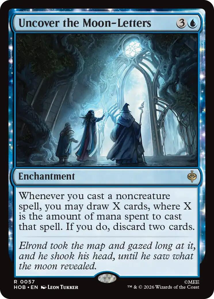 Image for Uncover the Moon-Letters (57) (HOB) - Magic: The Gathering