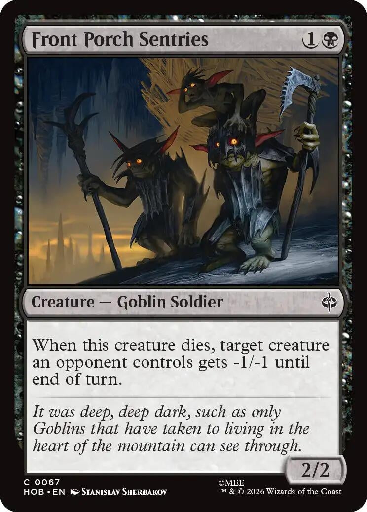 Image for Front Porch Sentries (67) (HOB) - Magic: The Gathering