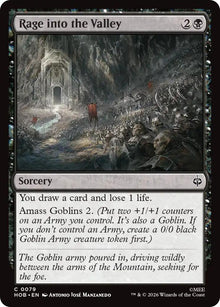 Image for Rage into the Valley (79) (HOB) - Magic: The Gathering