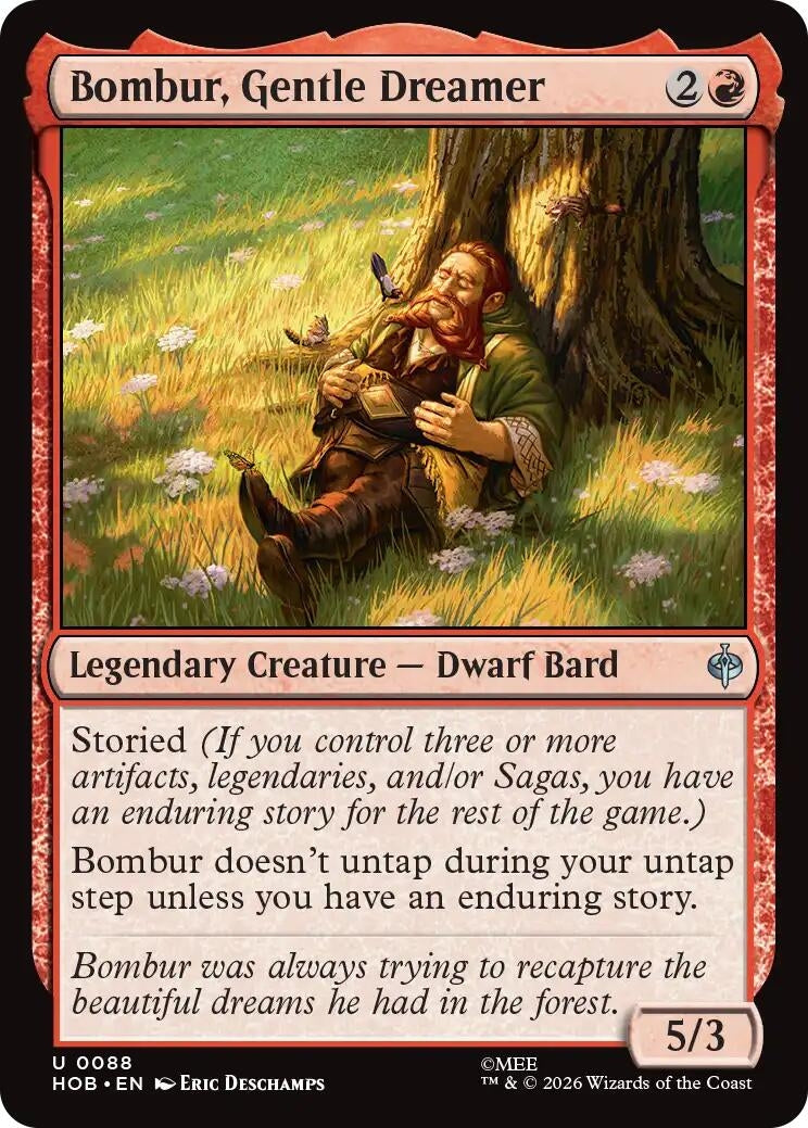 Image for Bombur, Gentle Dreamer (88) (HOB) - Magic: The Gathering