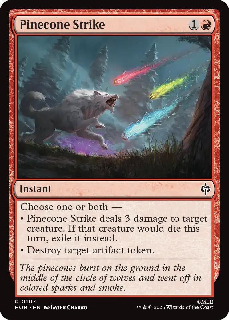 Image for Pinecone Strike (107) (HOB) - Magic: The Gathering
