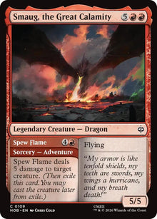 Image for Smaug, the Great Calamity (109) (HOB) - Magic: The Gathering