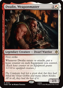 Image for Dwalin, Weaponmaster (154) (HOB) - Magic: The Gathering