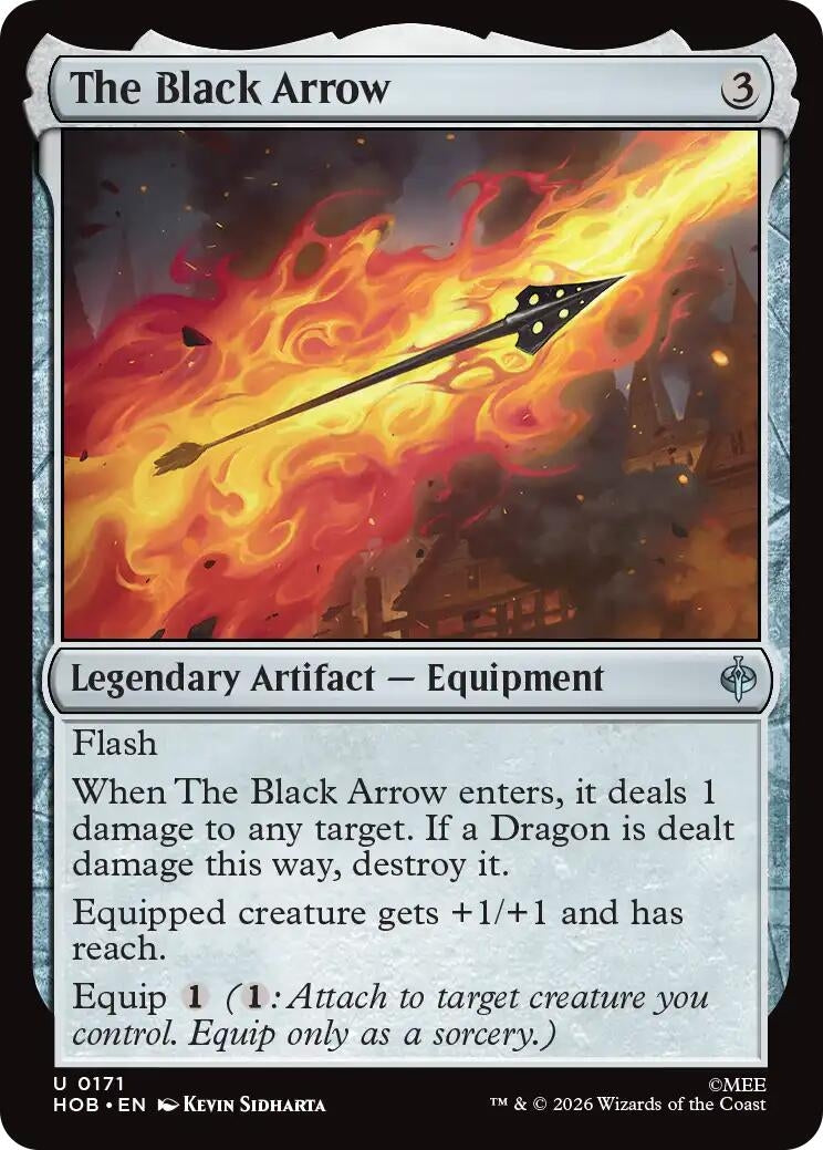 Image for The Black Arrow (171) (HOB) - Magic: The Gathering