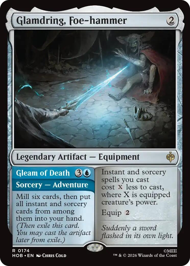 Image for Glamdring, Foe-hammer (174) (HOB) - Magic: The Gathering