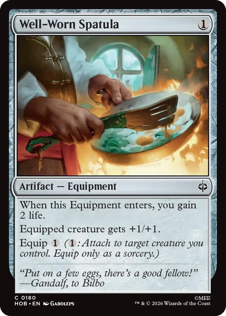 Image for Well-Worn Spatula (180) (HOB) - Magic: The Gathering