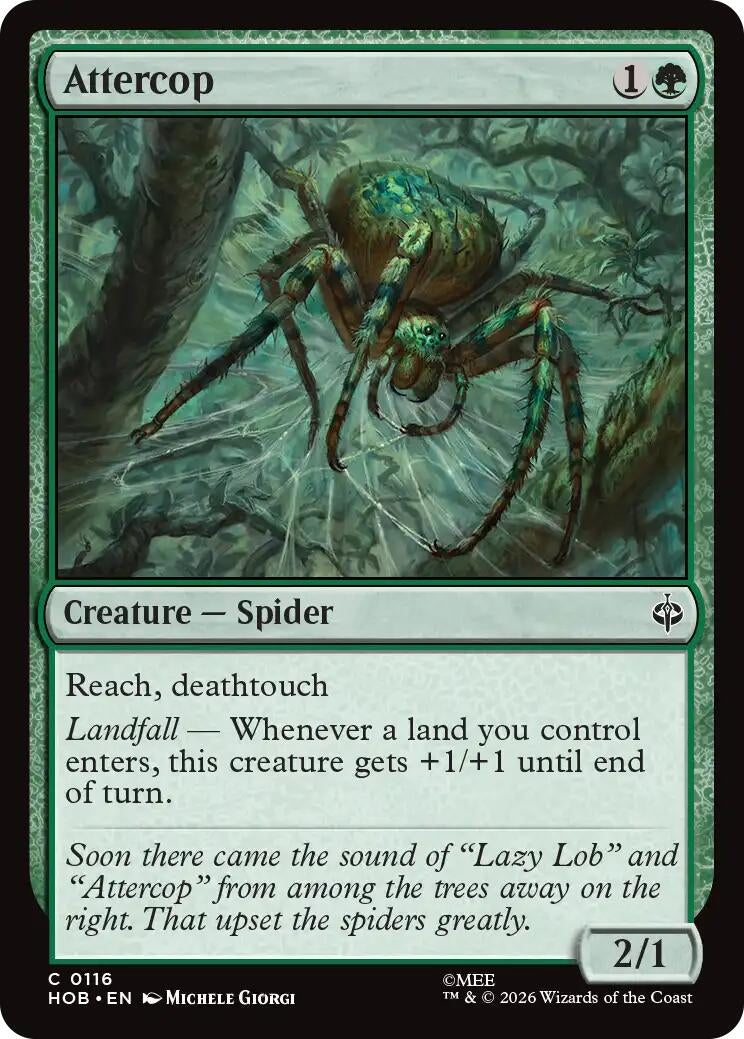 Image for Attercop (116) (HOB) - Magic: The Gathering