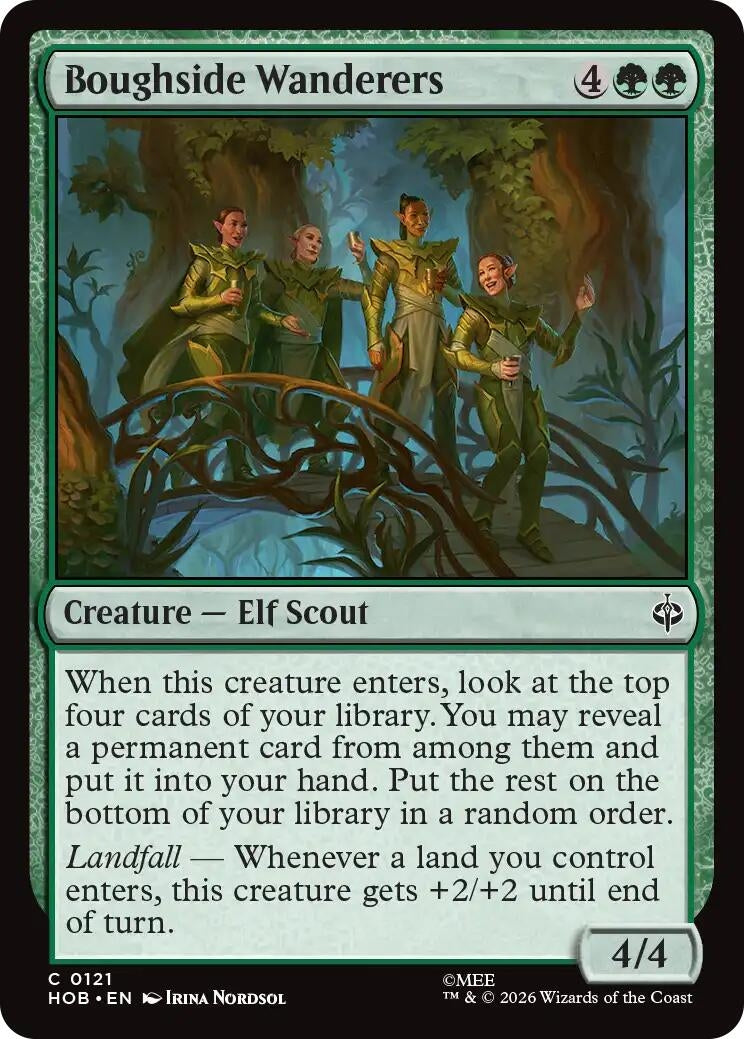 Image for Boughside Wanderers (121) (HOB) - Magic: The Gathering