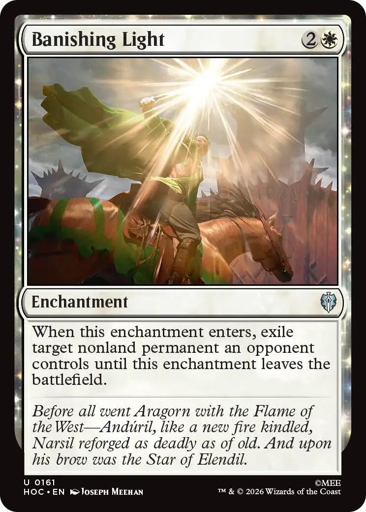 Image for Banishing Light (161) (HOC) - Magic: The Gathering