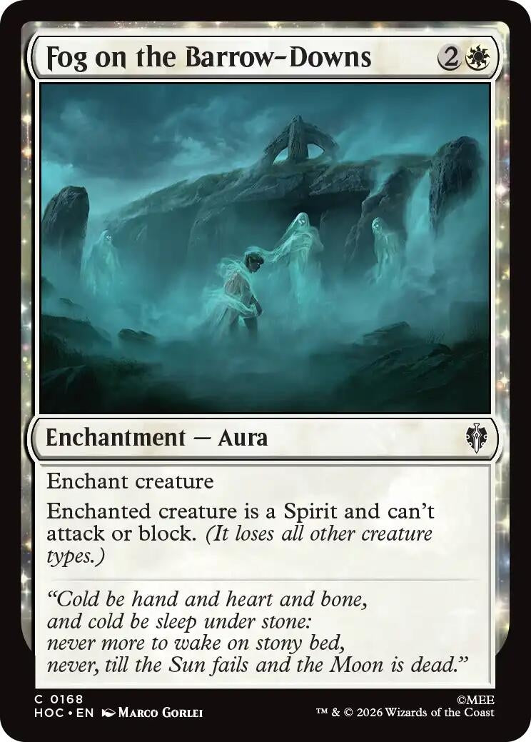 Image for Fog on the Barrow-Downs (168) (HOC) - Magic: The Gathering