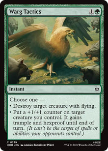 Image for Warg Tactics (139) (HOB) - Magic: The Gathering