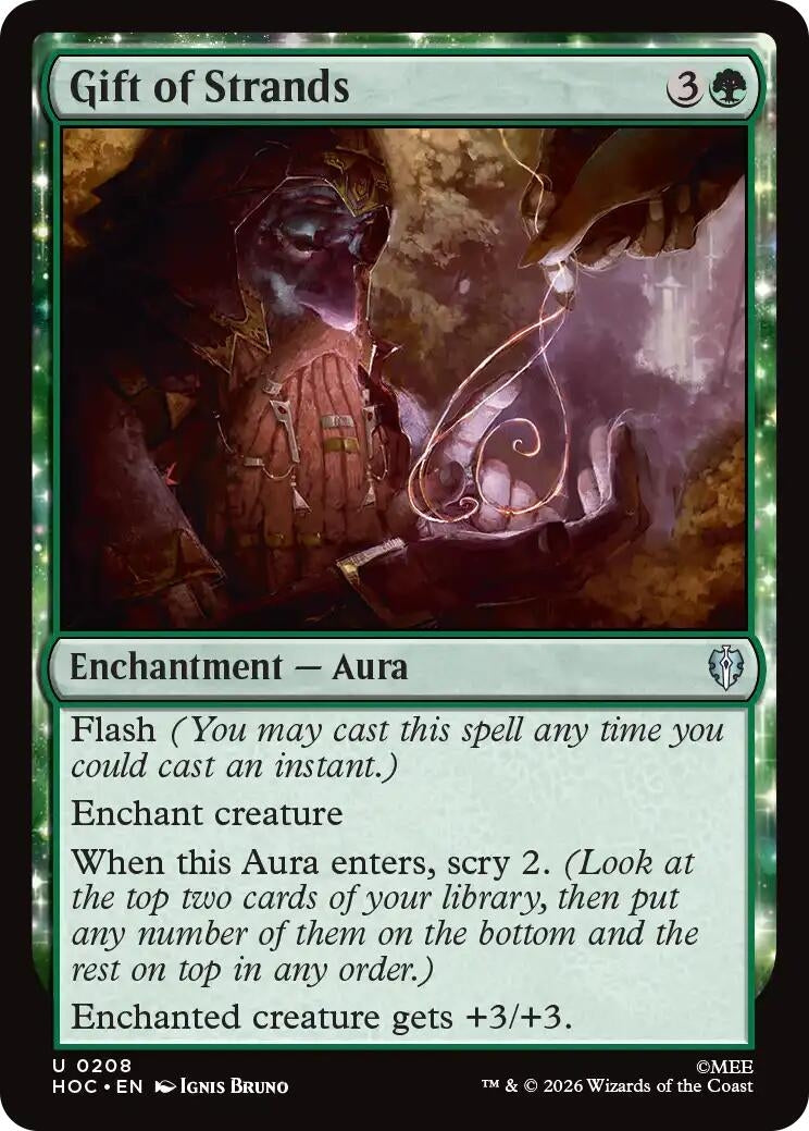 Image for Gift of Strands (208) (HOC) - Magic: The Gathering