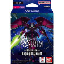 Image for Starter Deck 12: Raging Onslaught - Gundam Card Game