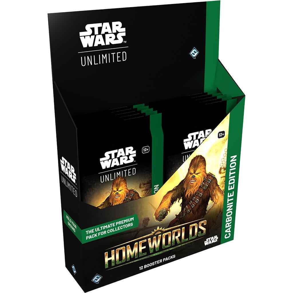 Image for Homeworlds Carbonite Edition - Booster Display - Star Wars: Unlimited