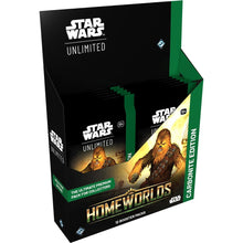 Image for Homeworlds Carbonite Edition - Booster Display - Star Wars: Unlimited