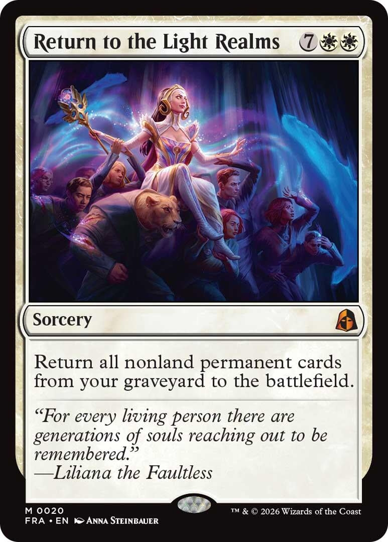 Image for Return to the Light Realms (20) (FRA) - Magic: The Gathering