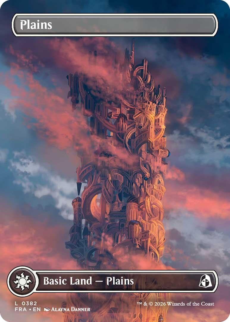 Image for Plains (Borderless) (0382) (382) (FRA) - Magic: The Gathering