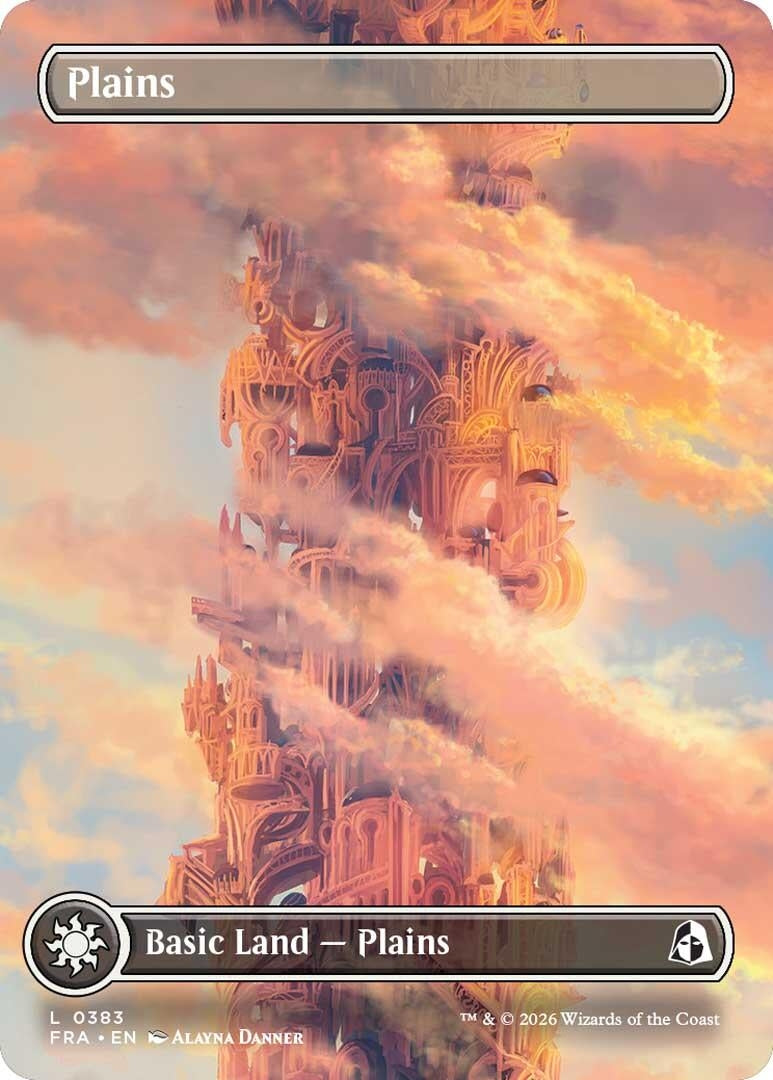 Image for Plains (Borderless) (0383) (383) (FRA) - Magic: The Gathering