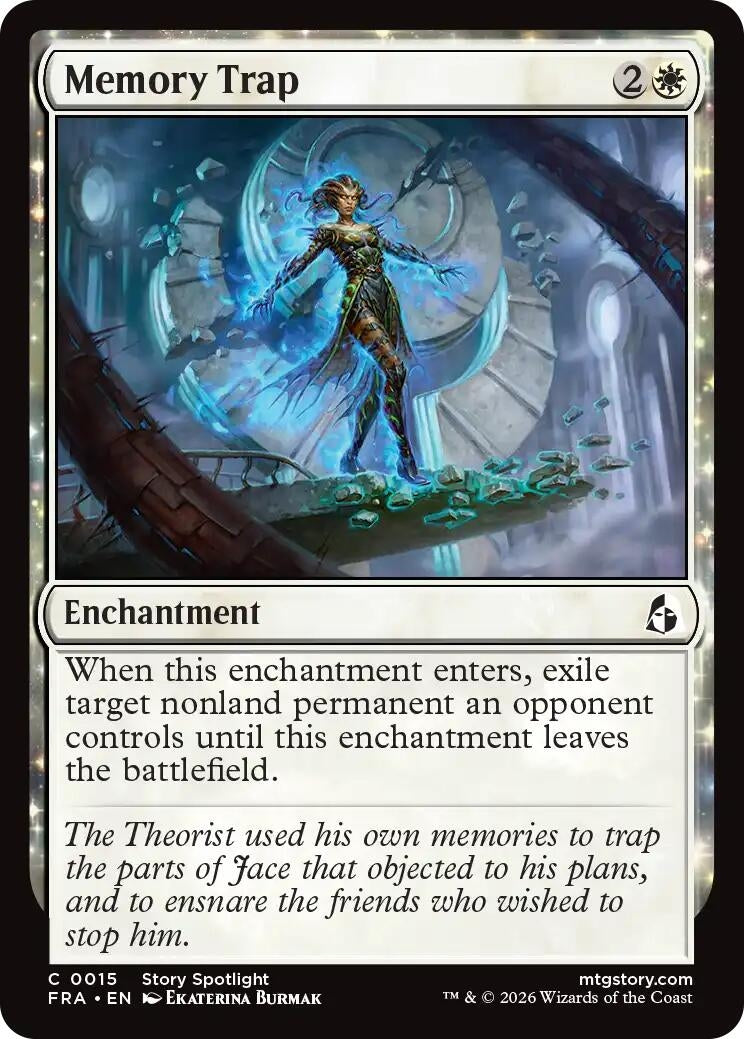 Image for Memory Trap (15) (FRA) - Magic: The Gathering