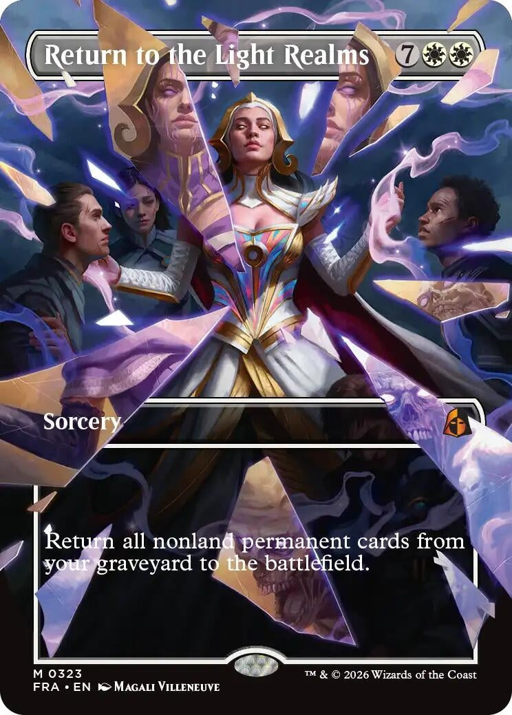 Image for Return to the Light Realms (Borderless) (0323) (323) (FRA) - Magic: The Gathering