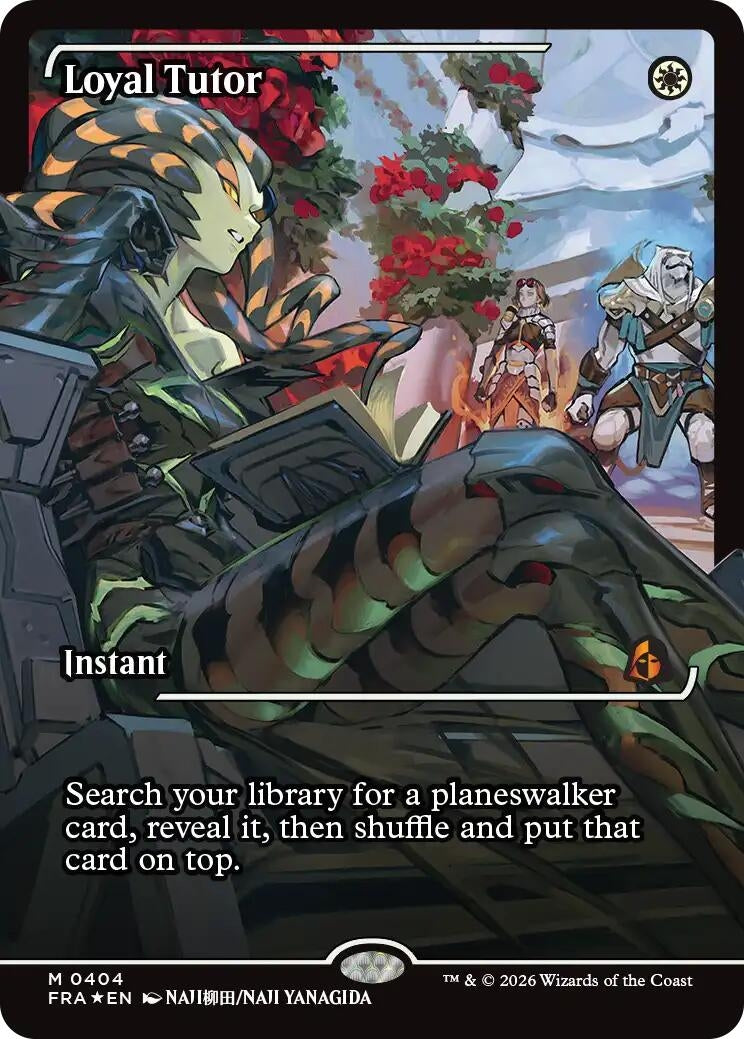 Image for Loyal Tutor (Showcase) (404) (FRA) - Magic: The Gathering