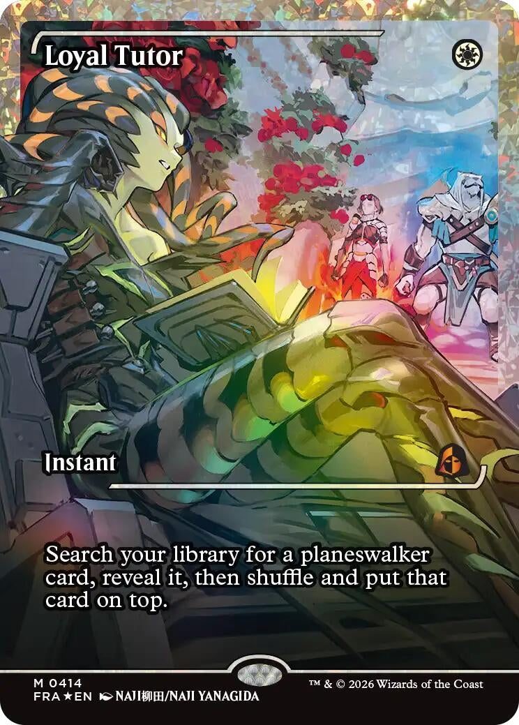 Image for Loyal Tutor (Showcase) (Fracture Foil) (414) (FRA) - Magic: The Gathering