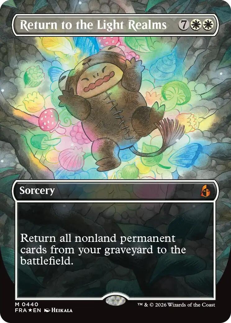 Image for Return to the Light Realms (Borderless) (0440) (440) (FRA) - Magic: The Gathering