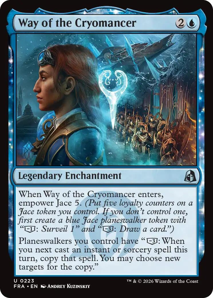 Image for Way of the Cryomancer (223) (FRA) - Magic: The Gathering
