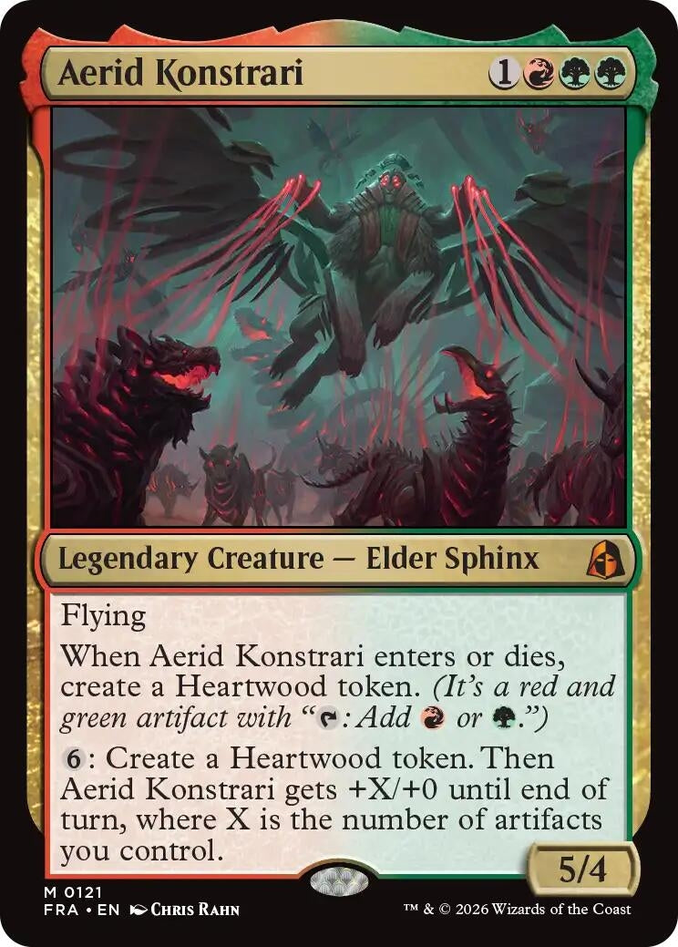 Image for Aerid Konstrari (121) (FRA) - Magic: The Gathering