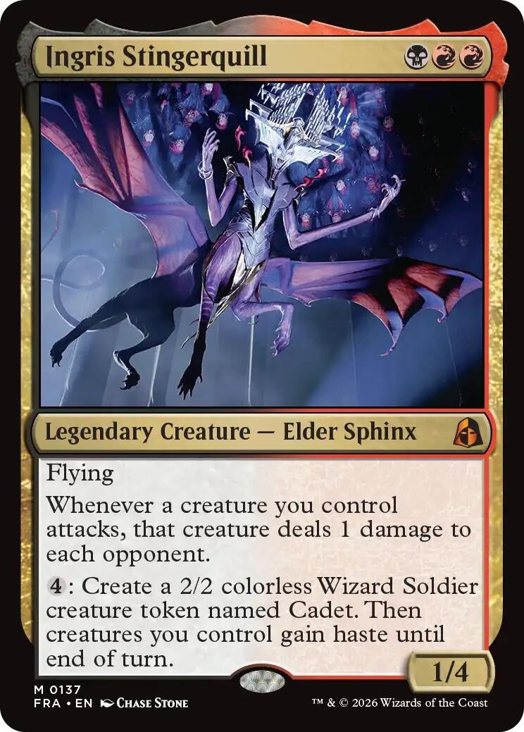 Image for Ingris Stingerquill (137) (FRA) - Magic: The Gathering
