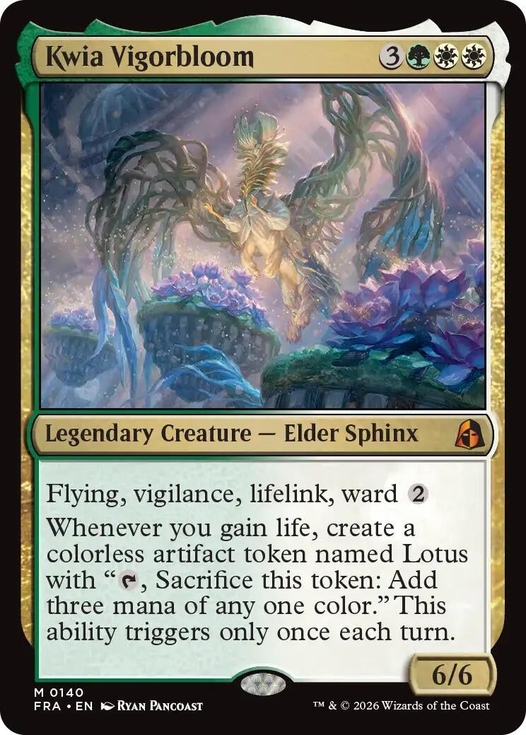 Image for Kwia Vigorbloom (140) (FRA) - Magic: The Gathering