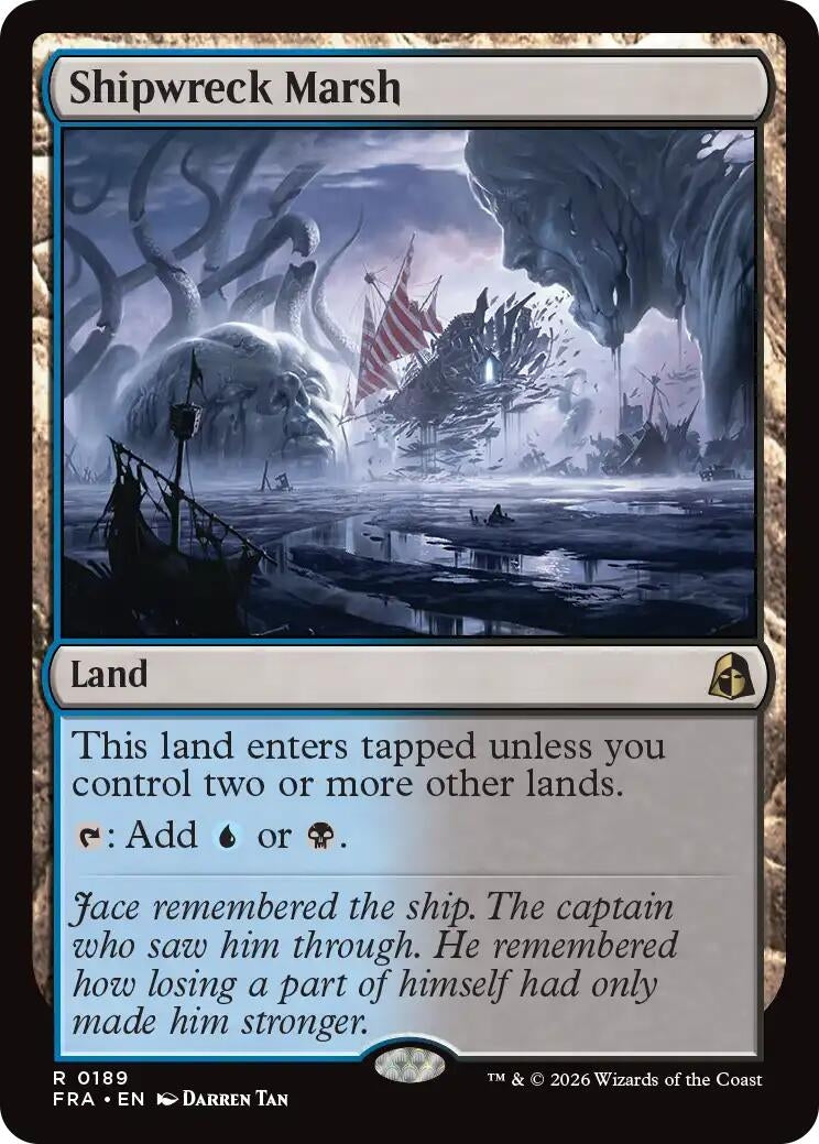 Image for Shipwreck Marsh (189) (FRA) - Magic: The Gathering
