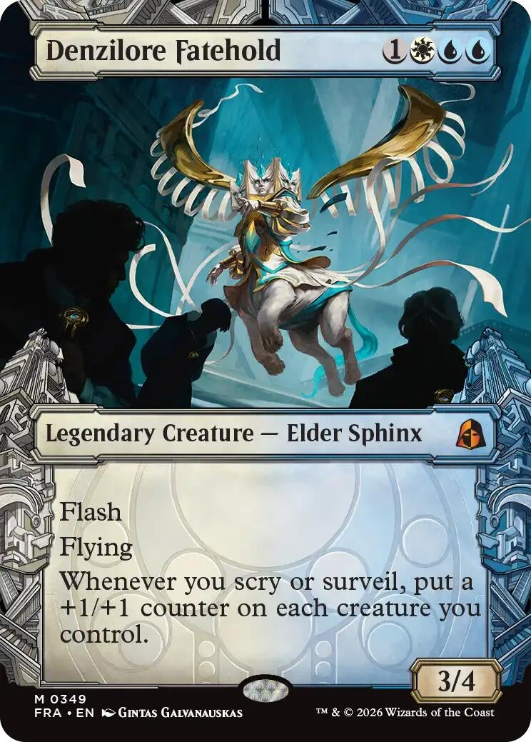 Image for Denzilore Fatehold (Showcase) (0349) (349) (FRA) - Magic: The Gathering