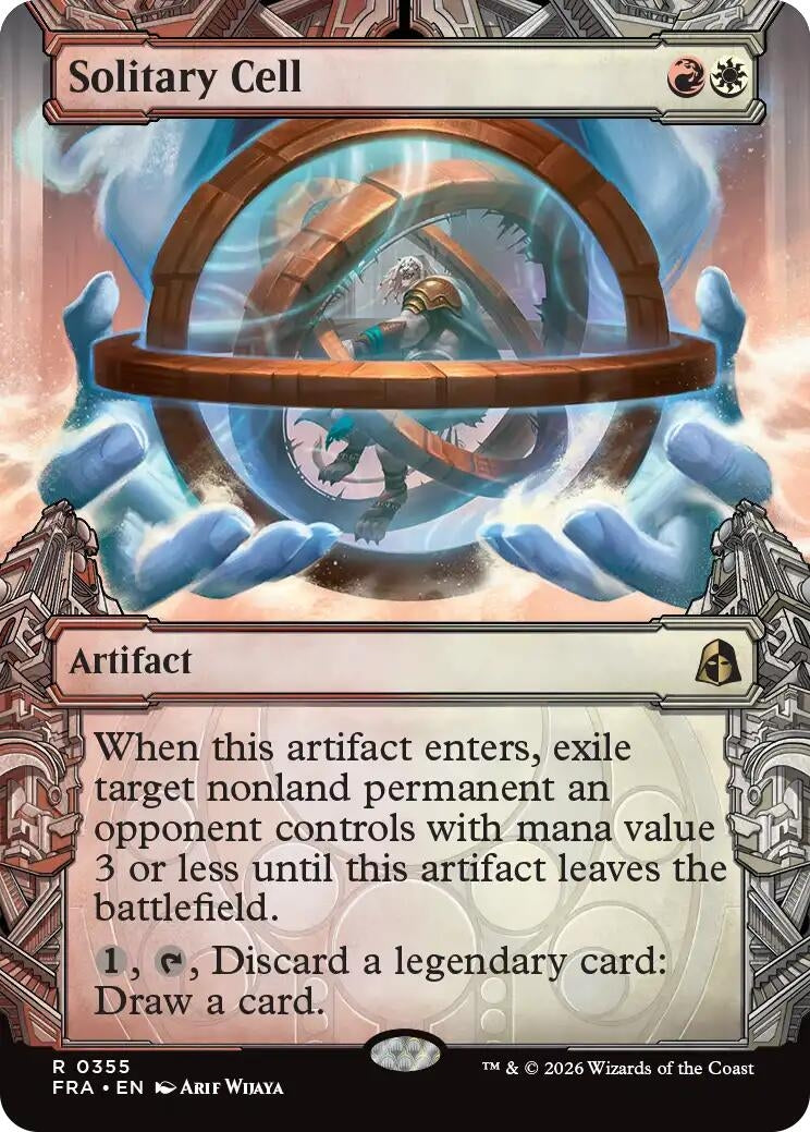 Image for Solitary Cell (Showcase) (0355) (355) (FRA) - Magic: The Gathering
