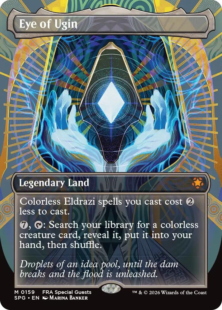 Image for Eye of Ugin (Borderless) (159) (SPG) - Magic: The Gathering
