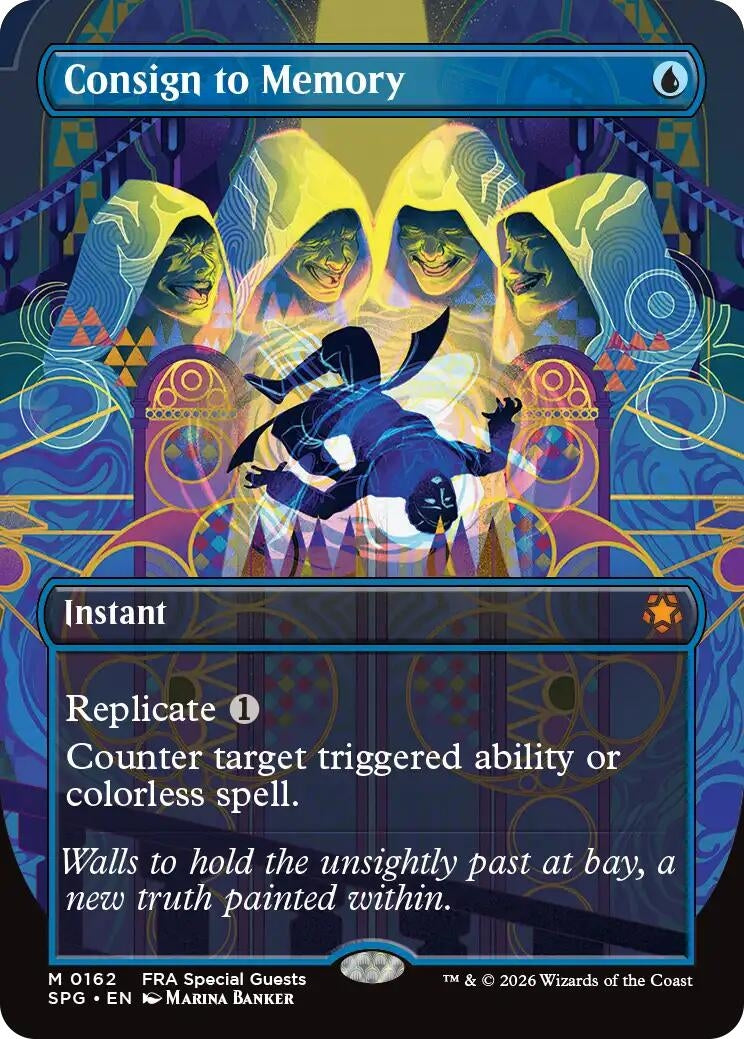 Image for Consign to Memory (Borderless) (162) (SPG) - Magic: The Gathering