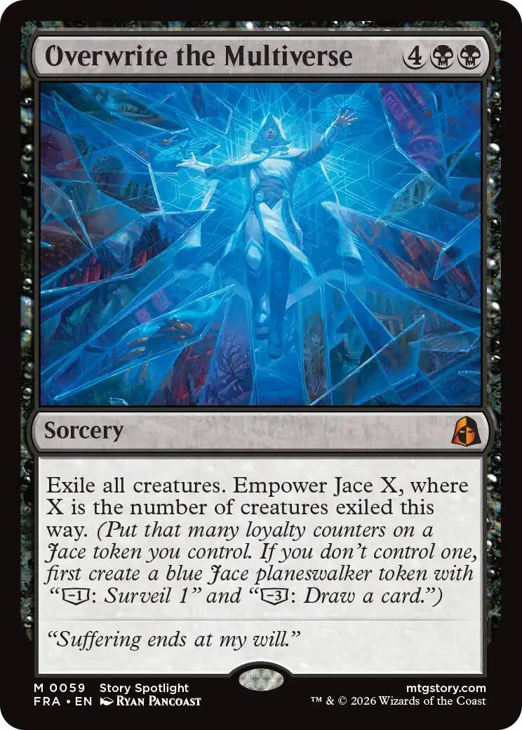 Image for Overwrite the Multiverse (59) (FRA) - Magic: The Gathering
