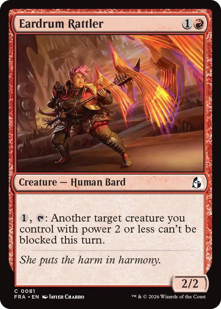 Image for Eardrum Rattler (81) (FRA) - Magic: The Gathering