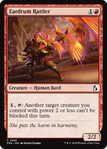 Image for Eardrum Rattler (81) (FRA) - Magic: The Gathering