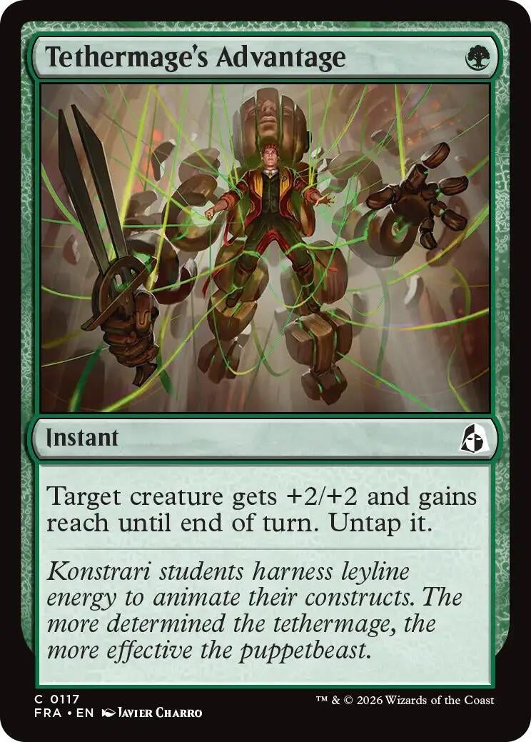 Image for Tethermage's Advantage (117) (FRA) - Magic: The Gathering
