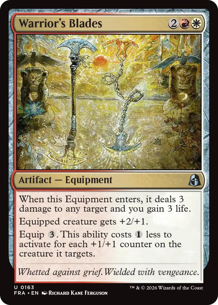 Image for Warrior's Blades (163) (FRA) - Magic: The Gathering