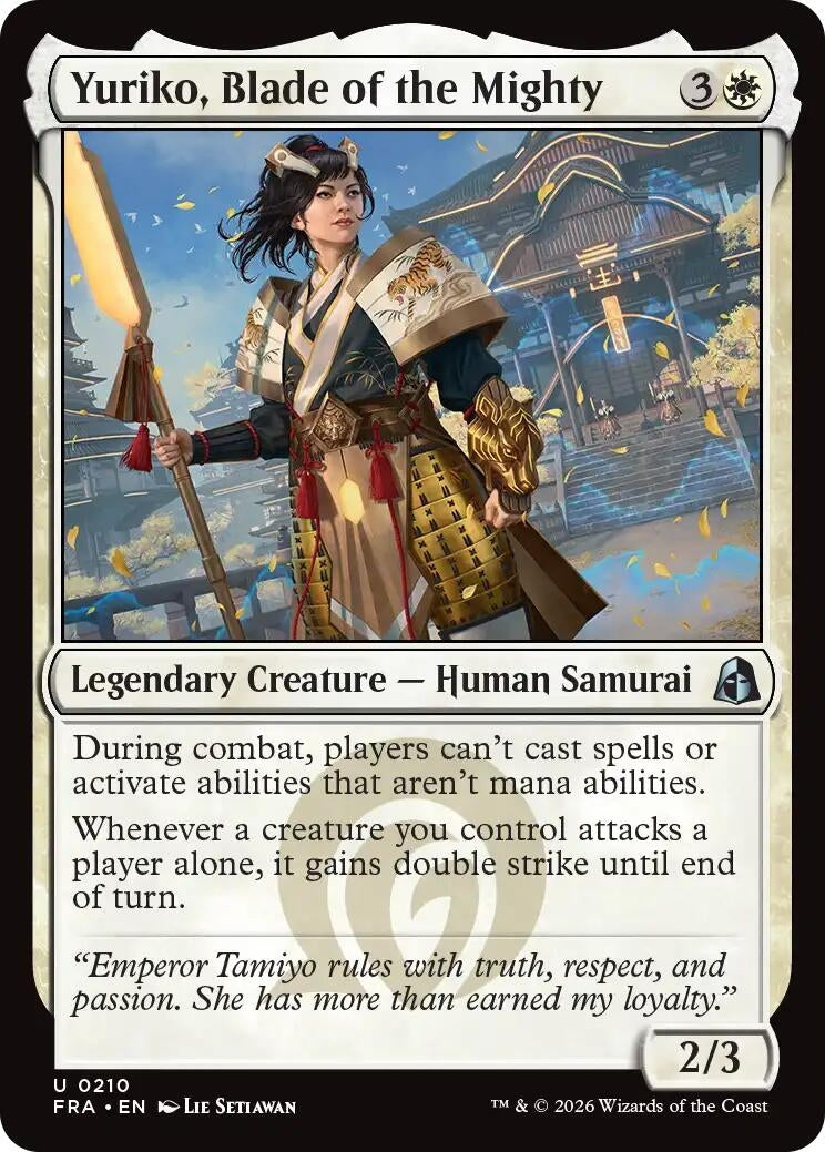 Image for Yuriko, Blade of the Mighty (210) (FRA) - Magic: The Gathering