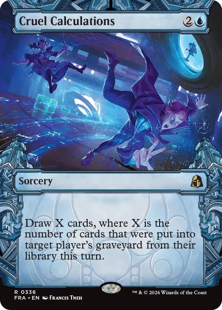 Image for Cruel Calculations (Showcase) (336) (FRA) - Magic: The Gathering