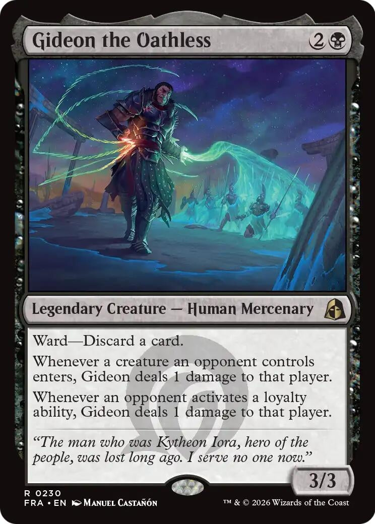 Image for Gideon the Oathless (230) (FRA) - Magic: The Gathering