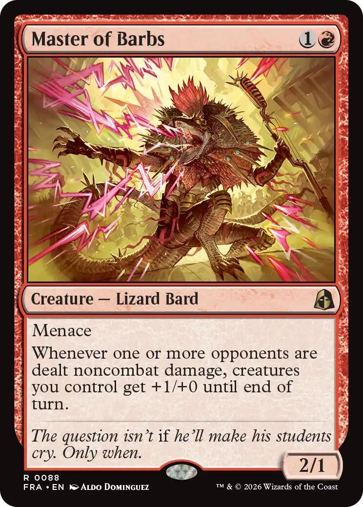 Image for Master of Barbs (88) (FRA) - Magic: The Gathering