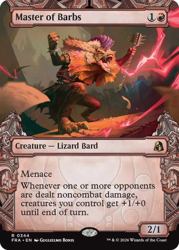 Image for Master of Barbs (Showcase) (344) (FRA) - Magic: The Gathering