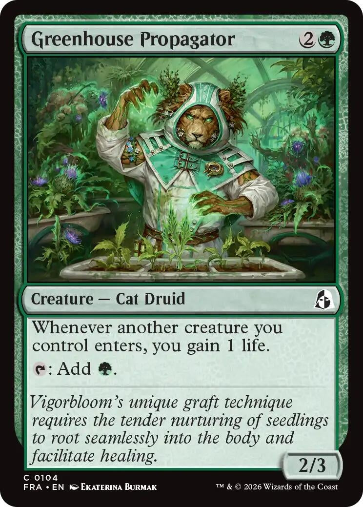 Image for Greenhouse Propagator (104) (FRA) - Magic: The Gathering