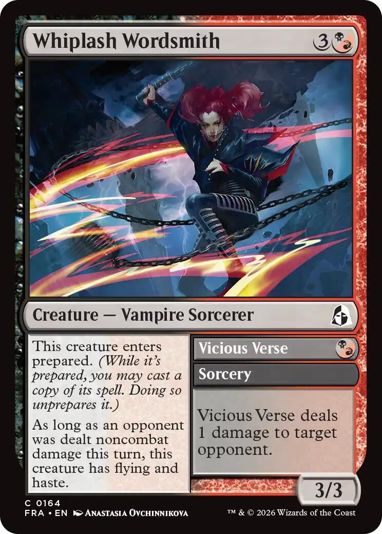 Image for Whiplash Wordsmith (164) (FRA) - Magic: The Gathering